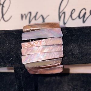 Iridescent Mother of Pearl Bracelet